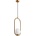 LAMKUR Пендел AMBER 1xG9/5W/230V 140 см (LA47478)