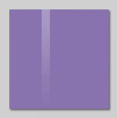 SOLLAU Sklenená magnetická tabuľa fialová kobaltová 65 x 100 cm
