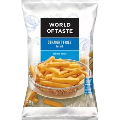 Пържени картофи замразени World of Taste 1кг