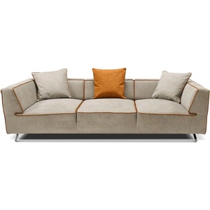 Bogdan Furniture I Канапе - тройка Мебели Богдан Mod Tudor, 242/98/68, сив