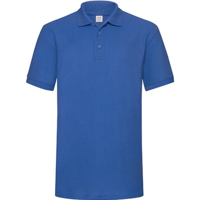 Fruit of the Loom pánska polokošeľa royal blue