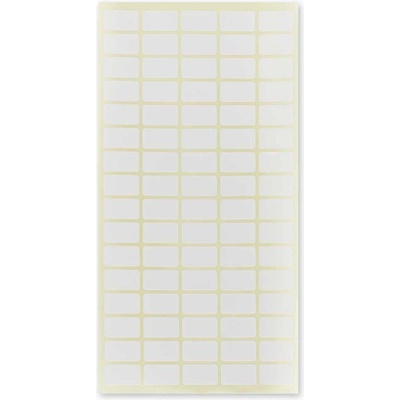Spree Етикети 12/18 мм, 96 бр. на лист, 10 л. , бял (3800884121573)