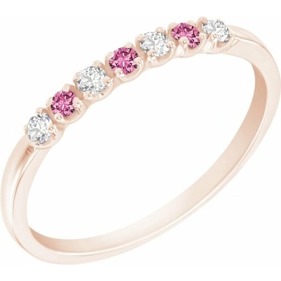 Eppi Eternity prsteň so zafírmi a diamantmi Alexis R34714