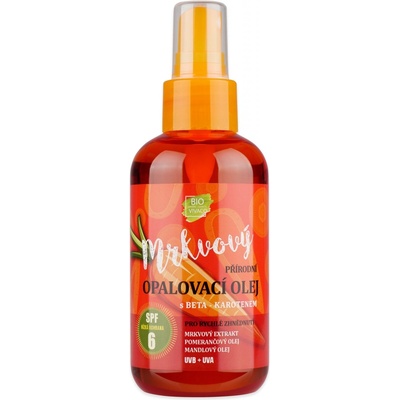Vivaco 100% přírodní mrkvový opalovací olej SPF6 150 ml