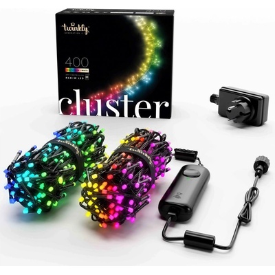 Twinkly Twinkly TWC400SPP-BEU LED RGBW Stmievateľná vonkajšia reťaz LED 9,5m IP44 Wi-Fi TW0058