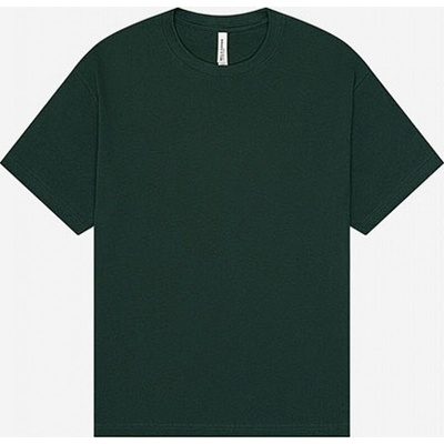 Canvas Unisex bavlněné tričko s kulatým výstřihem Zelená lesní CV3010