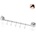 Tekno-Tel ПОСТАВКА ЗА БАНЯ tekno tel dm-284 , хром (7777150087)