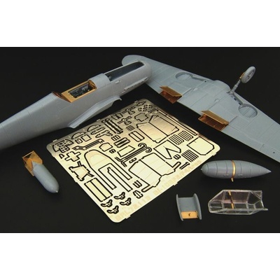 Brengun AZ model Bf 109F2-F4 AZ model PE set for kit 1:72