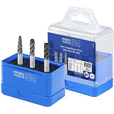 PFERD TOOLS 21901607 frézovací kolík sada, Vnější Ø 6 mm, Ø hřídele 6 mm