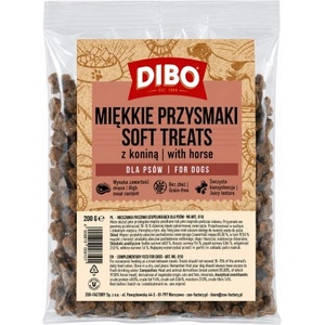Hilton DIBO Soft Treats с конско месо - лакомства за кучета - 200 гр, Полша 810