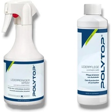 Polytop Set na čistenie kože 500 ml + 500 ml