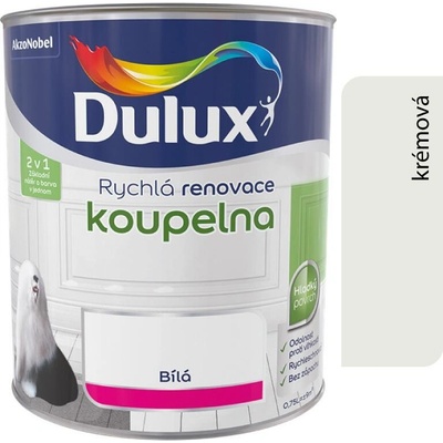 Dulux kúpeľňa 0,75 l Krémová