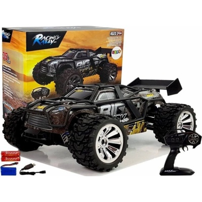 Lean Toys 9035 Auto na dálkové ovládání R/C MaxRacing 35 km/h, hnědé 1:18