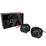  Лед лупи за вграждане 3" a38 6000k - квадратни - 58w / 68w (xpra38)