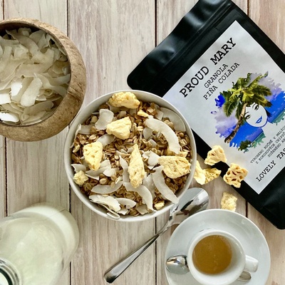 Granola Piňa Colada bezlepková 400 g