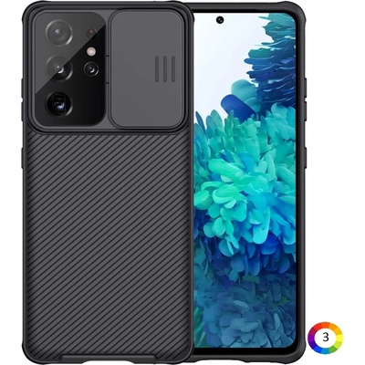 Samsung Galaxy S21 Ultra Удароустойчив NILLKIN CamShield Калъф и Протектор