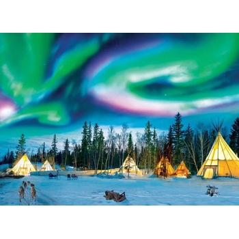 Image 1 of EUROGRAPHICS - Puzzle Northern Lights - 1 000 piese