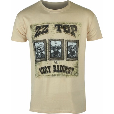 ROCK OFF мъжка тениска ZZTop - Very Baddest - ПЯСЪК - ROCK OFF - ZZTS07MS
