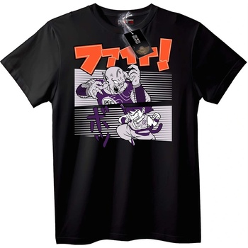 NOONEBRAND Тениска Dragon Ball Frieza & Gohan - 2XL, Black