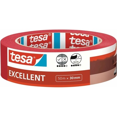 Tesa Excellent Maskovací páska 50 m x 30 mm 56546-00000-01