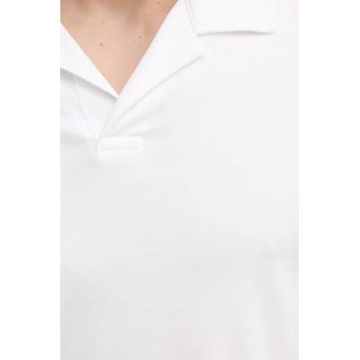 Памучна тениска с яка Calvin Klein (K10K114133)