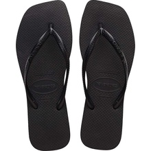 Havaianas SQUARE dámske žabky na plochom podpätku 4148301.0090 čierna