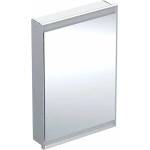 Geberit One ComfortLight 60 см десен огледален шкаф, анодизиран алуминий (505.801.00.1)
