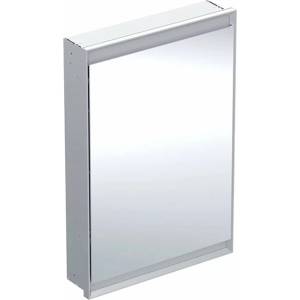 Geberit One ComfortLight 60 см десен огледален шкаф, анодизиран алуминий (505.801.00.1)