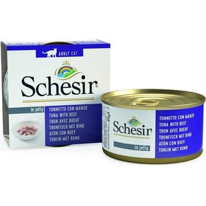 Schesir Complete In Jelly Tuna with fillet beef риба тон с говеждо в желе 85gr