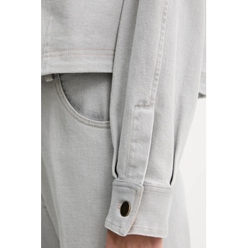 Forte Forte Дънково яке Forte Forte в сиво преходен модел с уголемена кройка 14029. my. shirt (14029.my.shirt)