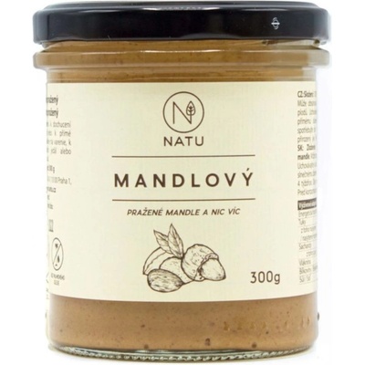 Natu máslo Mandlové pražené 300 g
