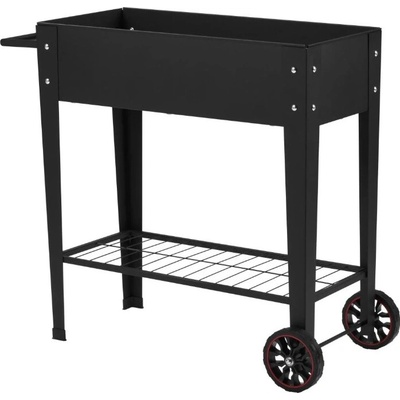 PARKSIDE Vyvýšený záhon na kolečkách 93 x 41 x 81 cm 528624 antracit
