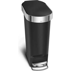 simplehuman - Кошче за отпадъци Slim 40 л, черно CW1390 (CW1390)