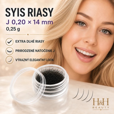 Syis riasy J 0,20 mm x 14 mm 0,25 g