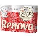 Renova Grand Royal 4 пластова тоалетна хартия 6 ролки бяла