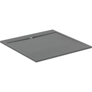 Ideal Standard i. life Ultra Flat S квадратно душ корито, асфалтово сиво, 120x120 см (T5242FS)