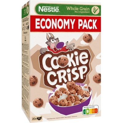 Nestle Зърнена закуска Nestle - Cookie Crisp Cereal, 625 g (12521359)
