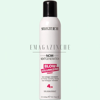 Selective Professional Еко лак за коса за обем, без газ 300 мл. Now Next Generation Blow Volumizing Finish 4/6 (041382522)