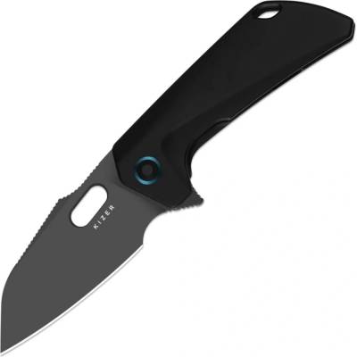 Kizer Takahe S35VN,Matte DLC Ultra,Titanium
