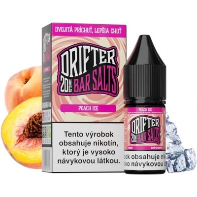 Juice Sauz Drifter Bar Salts Peach Ice 10 ml 20 mg