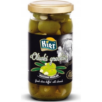 Olivy Kier grécke plnené mandľami 370 ml