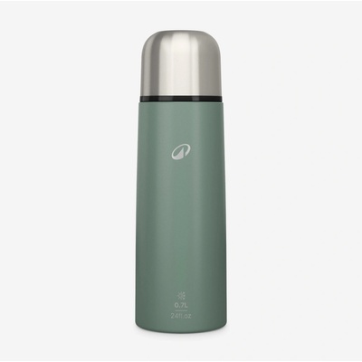 Quechua Antikorová termoska s pohárikom 700 ml zelená