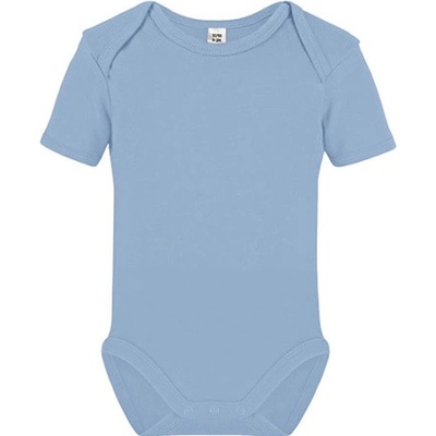Link Kids Wear Detské body s krátkym rukávom X Babyblue