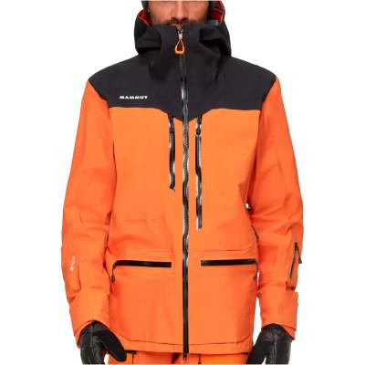 Mammut Мъжко водоустойчиво яке Mammut Eiger Free Pro Hardshell Hooded Jacket Waterproof jacket - Solar Dust / Arumita (002-3666-0211)