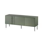Cama MEBLE Шкаф Cama RTV 3D TRESSE 150x40x55 зелен мат (5903815010033)