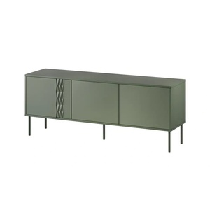 Cama MEBLE Шкаф Cama RTV 3D TRESSE 150x40x55 зелен мат (TRESSE 400081)