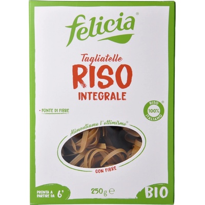 Felicia Bezlepkové tagliatelle z celozrnné rýže BIO bez GMO 250 g