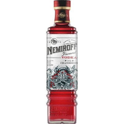Nemiroff Wild Cranberry 40% 1 l (holá láhev)