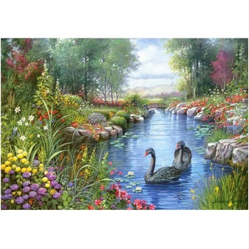 Castorland - Puzzle Orpinas: Black Swans - 1 500 piese