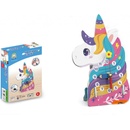 Wiky Stavebnice hodiny jednorožec